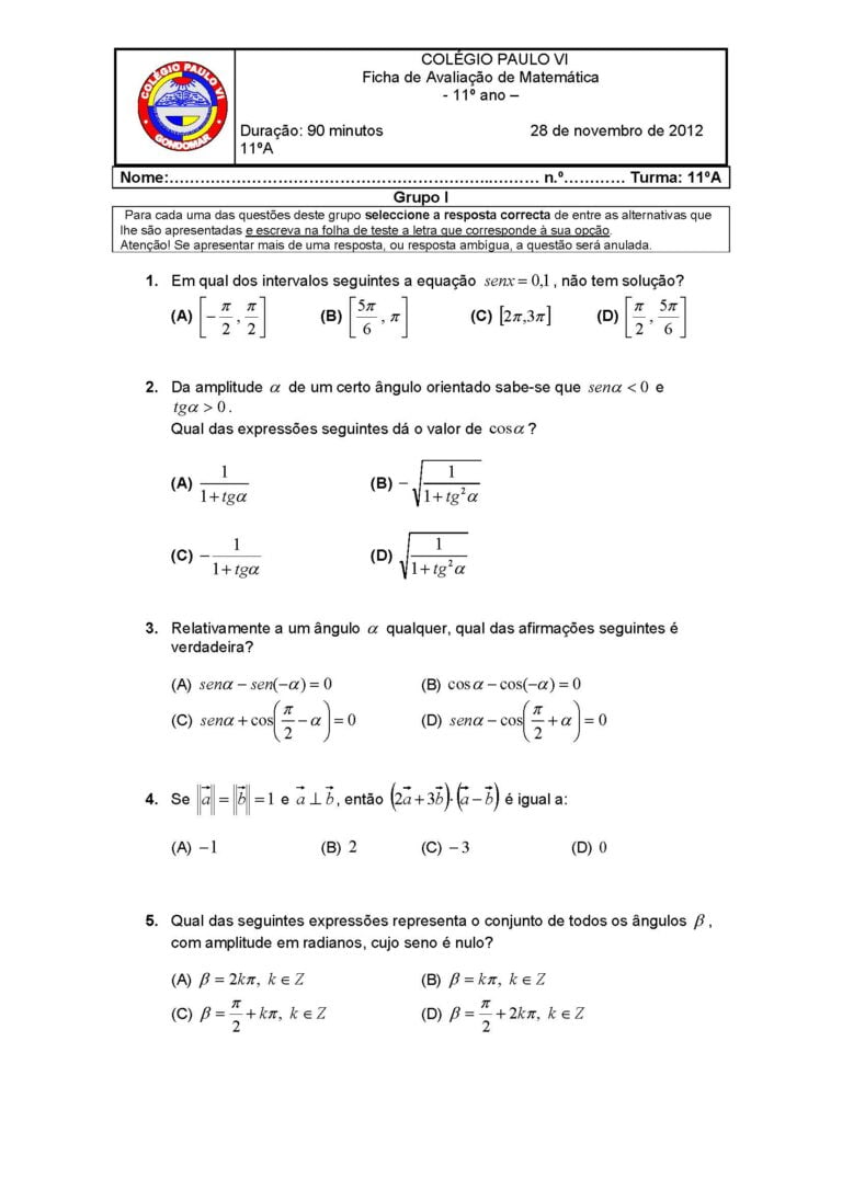 ficha de avaliacao 2 11a versao 11 pdf image