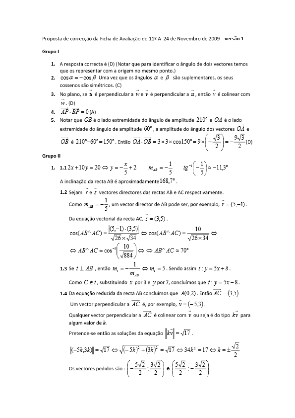 teste2 novembro2009 11a v1 resolucao pdf image